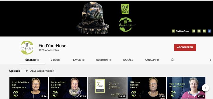 FindYourNose Youtube Kanal